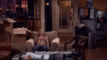 Quick! GIF - Zoom Big Bang Theory Flash GIFs