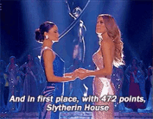 Miss Universe Harry Potter GIF - Miss Universe Harry Potter Slytherin GIFs