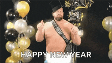 Wrestling Happy New Year GIF - Wrestling Happy New Year 2017 GIFs