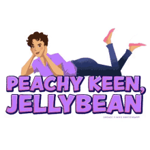 peachy keen jelly bean betty rizzo sassy cool peachy