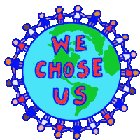 We Chose Us All Together Sticker - We Chose Us Chose Us All Together Stickers