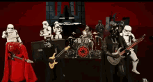 Darth Vader Playing Guitar GIF - Darth Vader Playing Guitar Galacticempires GIFs