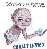 Cobaltlend Smeagol Sticker