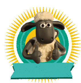 Cool Shaun The Sheep Sticker - Cool Shaun The Sheep Sheep Stickers