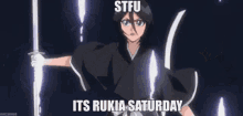 Rukia Saturday Rukia GIF - Rukia Saturday Rukia GIFs