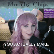 Munchy Chips You Make A Good Point GIF - Munchy Chips You Make A Good Point Make A Point GIFs