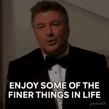 Enjoy Some Of The Finer Things In Life Jack Donaghy GIF - Enjoy Some Of The Finer Things In Life Jack Donaghy 30rock GIFs