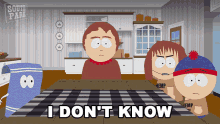 I Dont Know Stan Marsh GIF - I Dont Know Stan Marsh South Park GIFs