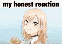 My Honest Reaction Kitagawa Marin GIF - My Honest Reaction Kitagawa Marin Anime GIFs