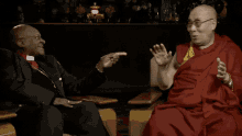 Dalai Lama GIF - Dalai Lama Listening Llama GIFs