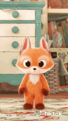 cute fox dance tik tok