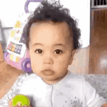 Straight Face Baby GIF - Straight Face Baby Stare GIFs
