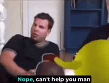 Can'T Help You Nope Can'T Help You Man GIF