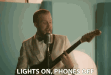 Lights On Phones Off Just Us GIF - Lights On Phones Off Just Us Making Music GIFs