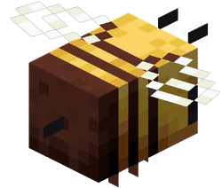 Minecraft Bee Sticker - Minecraft bee - Discover & Share GIFs