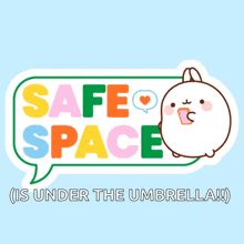 Safe Space Molang GIF - Safe Space Molang Space To Talk GIFs