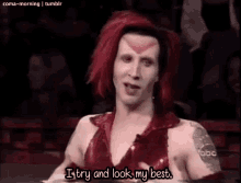 Marilyn Manson Try GIF - Marilyn Manson Try Look GIFs