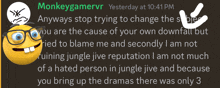 Monkey Gamer Jungle Jiv GIF