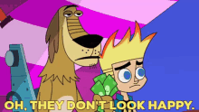 Johnny Test Dukey GIF - Johnny Test Dukey Oh They Dont Look Happy GIFs