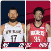 New Orleans Pelicans (29) Vs. Houston Rockets (32) First-second Period Break GIF - Nba Basketball Nba 2021 GIFs