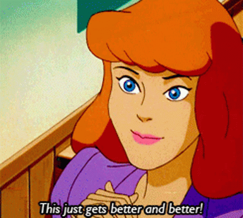 Scooby Doo Daphne Blake GIF - Scooby Doo Daphne Blake This Just Gets Better  And Better - Discover & Share GIFs