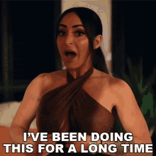 Ive Been Doing This For A Long Time Angelina Pivarnick GIF - Ive Been Doing This For A Long Time Angelina Pivarnick All Star Shore GIFs