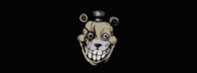 a cartoon drawing of a lion 's face with a big smile on it .