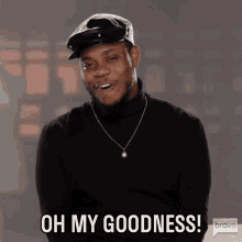 Oh My Goodness Bishme Cromartie GIF - Oh My Goodness Bishme Cromartie Project Runway GIFs