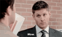 Supernatural Dean GIF - Supernatural Dean Wow GIFs