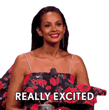 really excited alesha dixon bgt britains got talent excited