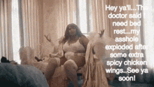Lizzo Funny GIF - Lizzo Funny Chicken Wings GIFs
