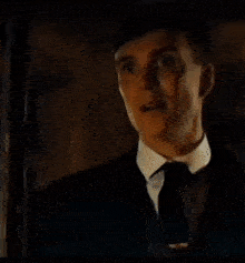 a man in a suit says you 're getting soft brother