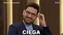 Ciega Damián Betular GIF - Ciega Damián Betular Master Chef Argentina GIFs