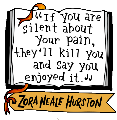 Zora Zora Neale Hurston Sticker - Zora Zora Neale Hurston Author Stickers