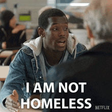 I Am Not Homeless Vinny GIF - I Am Not Homeless Vinny The Beautiful Game GIFs