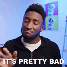 It'S Pretty Bad Marques Brownlee GIF - It'S Pretty Bad Marques Brownlee It'S Fairly Terrible GIFs