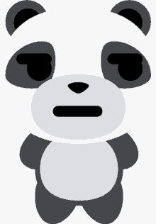 no expression panda