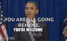 Youre Welcome Obama GIF - Youre Welcome Obama Im Out GIFs