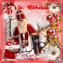 Joyeux Noel Happy St Nicholas Day GIF - Joyeux Noel Happy St Nicholas Day St Nicholas GIFs