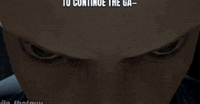 a close up of a person 's head with the words " i 'm that guy " in the bottom right corner