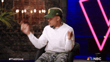 Vibing To The Music Chance The Rapper GIF - Vibing To The Music Chance The Rapper The Voice GIFs