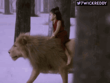 Shaakuntalam Allu Arha GIF - Shaakuntalam Allu Arha Riding A Lion GIFs
