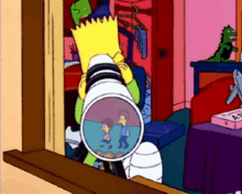 Bart Simpson Darkness GIF - Bart Simpson Darkness Flanders GIFs