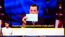 oppressed white male alert