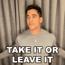 Take It Or Leave It Cameo GIF - Take It Or Leave It Cameo Deal Or No Deal GIFs