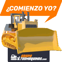 Bulldozer Comienzo Yo Sticker - Bulldozer Comienzo Yo Grupotusmaquinas Stickers