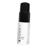 a white bottle of xmondo dry shampoo