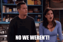 No We Werent Friends GIF - No We Werent Friends Caught Red Handed GIFs