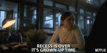 Recess Is Over Its Grown Up Time GIF - Recess Is Over Its Grown Up Time Grow Up GIFs