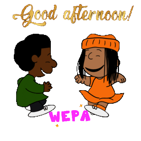 Good Afternoon Gif Wepa Sticker - Good Afternoon Gif Wepa Stickers